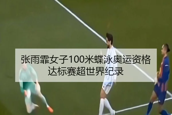 张雨霏女子100米蝶泳奥运资格达标赛超世界纪录